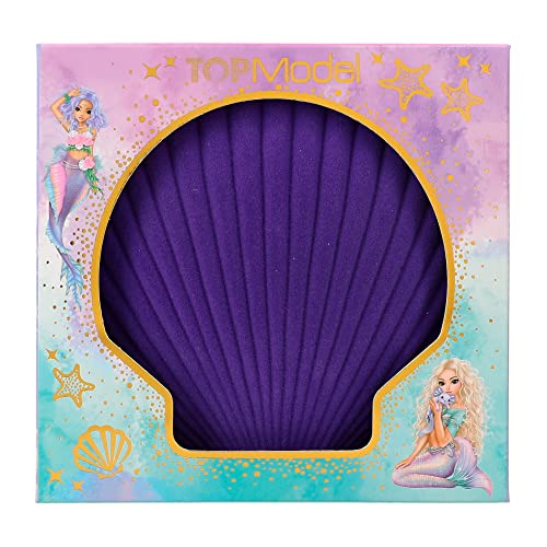 Depesche 12323 Topmodel Mermaid-Piccolo Viola, Portagioie A Forma Di Conchiglia, Colore