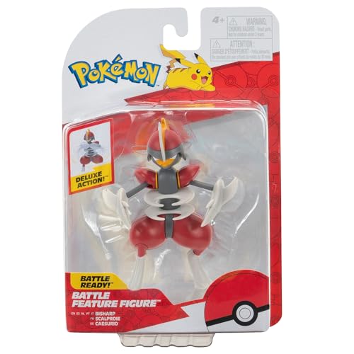 Pokémon Pkw3421 - Statuina Ufficiale Di Battaglia, Motivo: Caesurio, 11,5 Cm