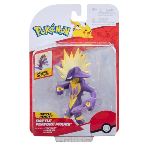 Pokémon Pkw3419 - Statuina Ufficiale Di Battaglia, Motivo: Riffex, 11,5 Cm