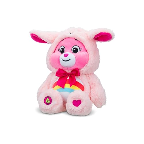 Care Bears Peluche Cheer Lamb Bear, Orsetto Agnello Dell'Allegria, 22 Cm - Adorabile Peluche Da Collezione, Perfetto Giocattolo Morbido Per Bambini, A