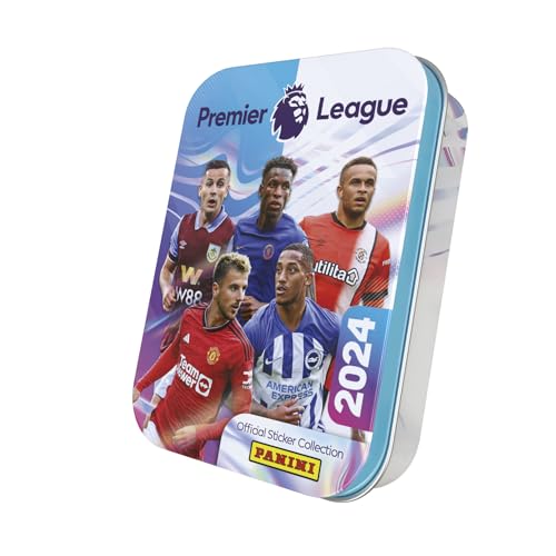 Premier League 2023/24 Collezione Di Adesivi Tascabili In Latta