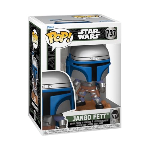 Funko Pop! Star Wars: Fl - Jango Fett - Senza Maschera - Figura In Vinile Da Collezione - Idea Regalo - Merchandising Ufficiale - Giocattoli Per Bambi