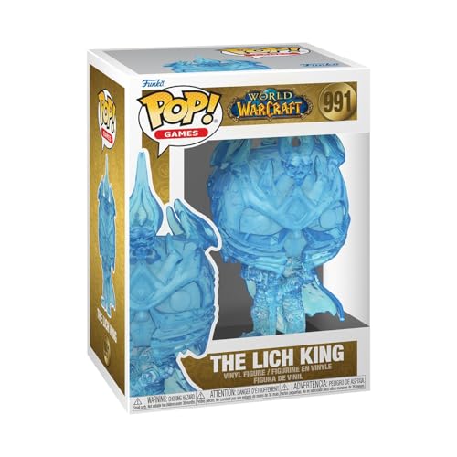 Funko Pop! Games: Warcraft - Lich King - World Of Warcraft - Figura In Vinile Da Collezione - Idea Regalo - Merchandising Ufficiale - Giocattoli Per B
