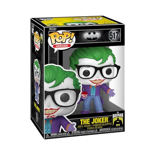 Funko Pop! Movies: Bm 85Th - The Joker With Teeth - Batman 1989 - Figura In Vinile Da Collezione - Idea Regalo - Merchandising Ufficiale - Giocattoli 