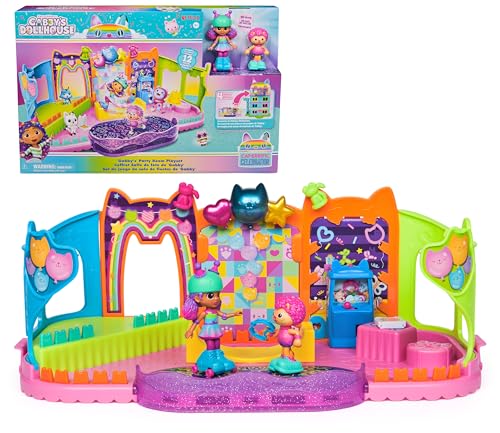 Gabby'S Dollhouse, L’Attico A Tema Feste Della Casa Delle Bambole Di Gabby, Compatibile Al Playset Della Casa Delle Bambole, Giocattoli Per Bambine E