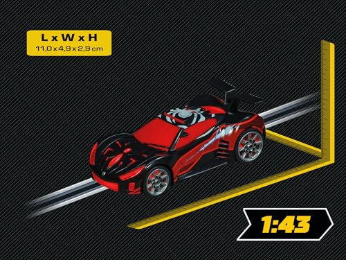Carrera - 20064265 - Spider-Man Speed Shifter (Nero)