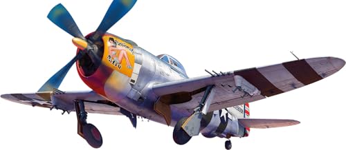 Miniart 48022 1:48 P-47D-28Ra Thunderbolt Basic Kit – Riproduzione Fedele Del Modellismo, Kit Di Costruzione In Plastica, Fai Da Te, Hobby, Incollaggi
