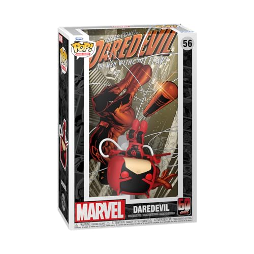 Funko Pop! Comic Cover: Dd 60Th – Daredevil #1 - Figura In Vinile Da Collezione - Idea Regalo - Merchandising Ufficiale - Giocattoli Per Bambini E Ad