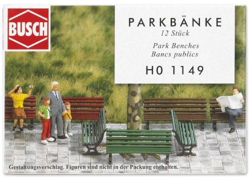Busch Ambiente - Bue1149 - Railway Modelling - Panchine