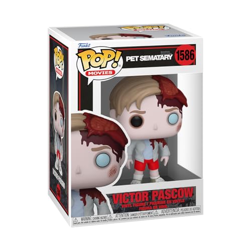 Funko Pop! Movies: Pet Sematary - Victor Pascow - Pet Sematary 1986 - Figura In Vinile Da Collezione - Idea Regalo - Merchandising Ufficiale - Giocatt