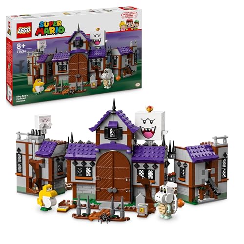 Lego Super Mario Villa Stregata Di Re Boo, Casa Giocattolo Da Costruire Con Personaggi Fantasma E Baby Yoshi, Giochi D'Avventura Per Bambini E Bambine