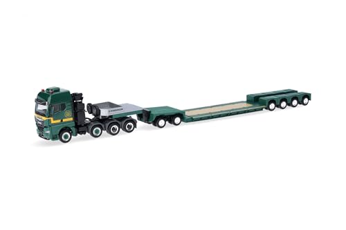 Herpa Modello Di Camion Man Tgx Gx Schwerlast- Sattelzug Thömen (Hamburg), In Scala 1:87, Pezzo Da Collezione, Modello Tedesco, Statuetta Plastica