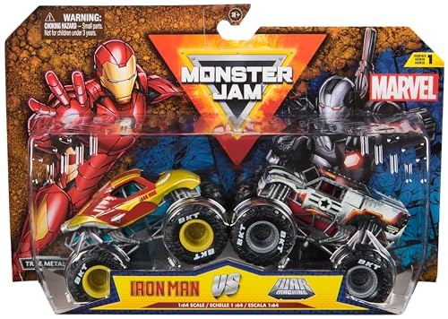 Monster Jam Toy Vehicle Truck 1To64 Ironman Vs Warmachine