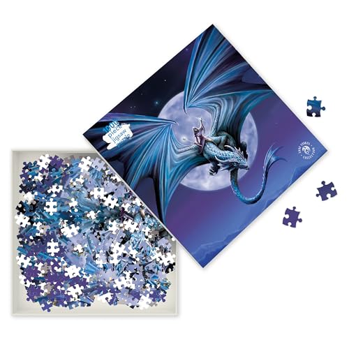 Anne Stokes - Moonstone - Adult Jigsaw: 1000-Piece Jigsaw Puzzles
