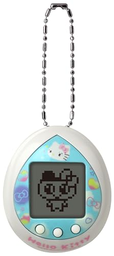 Bandai - Tamagotchi Nano - Hello Kitty - Versione Blu - Animale Interattivo Tamagotchi - Piccolo Formato Nano - Animale Virtuale Da Allevare - Giocatt