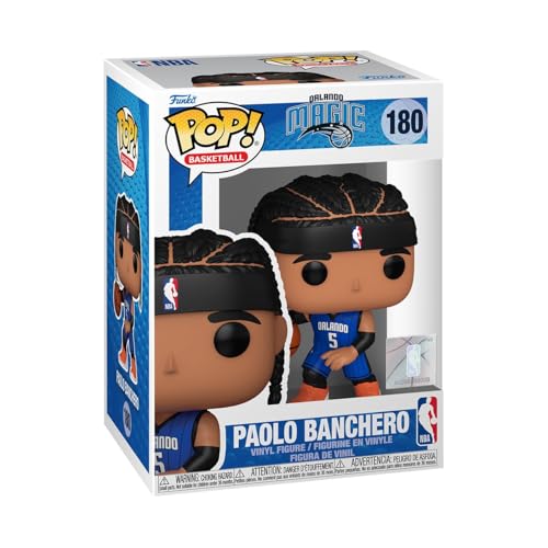 Funko Pop! Nba: Magic - Paolo Banchero - Figura In Vinile Da Collezione - Idea Regalo - Merchandising Ufficiale - Giocattoli Per Bambini E Adulti - Sp