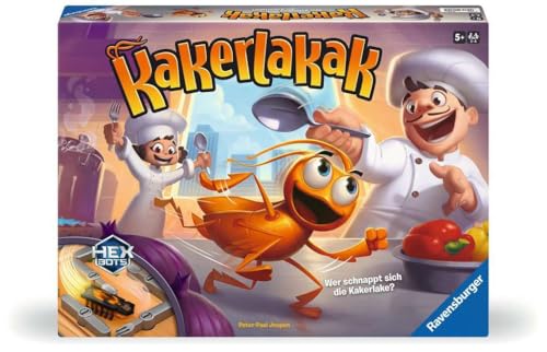 Ravensburger 20800-Gioco D'Azione Con Scarafaggio Elettronico Per Grandi E Piccoli, Per 2-4 Persone, Adatto A Partire Dai 5 Anni, 20800