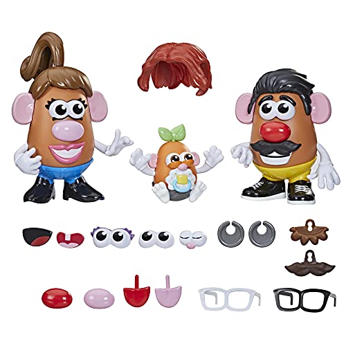 Hasbro Playskool, Crea Personalizza Famiglia Mr. Potato, Giocattolo Prescolare Con 45 Pezzi, Per Bambini Dai 2 Anni In Su