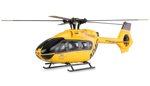 Amewi Adac H145 - Elicottero Brushless 6 Canali, 6G Rtf Telecomandato Rc Elicottero Heli Modello Di Licenza