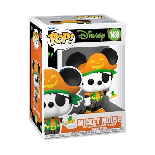 Funko Pop! Disney: Halloween - Pirate Mickey Mouse - Figura In Vinile Da Collezione - Idea Regalo - Merchandising Ufficiale - Giocattoli Per Bambini E