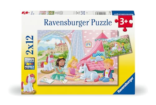 Ravensburger 2 X 12 Pezzi Puzzle, Multicolore, 12000858