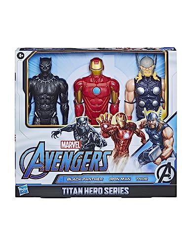 Marvel Avengers Titan Hero - Set 3 Personaggi Da 30 Cm
