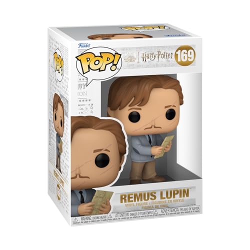 Funko Pop! Movies: Harry Potter Prisoner Of Azkaban - Remus Lupin With Map - Figura In Vinile Da Collezione - Idea Regalo - Merchandising Ufficiale - 