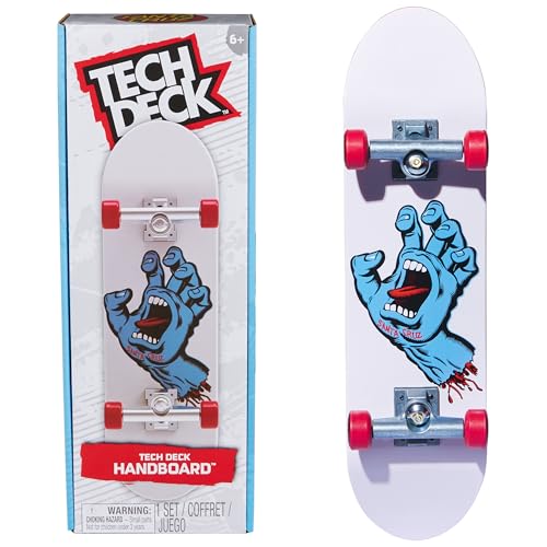 Tech Deck, Santa Cruz Handboard, Mini Skateboard Autentici, Giocattoli Per Bambini E Bambine Da 6 Anni In Su (Da Usare Solo Con Le Mani)