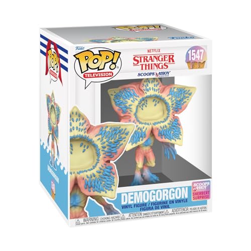 Funko Pop! Super: Stranger Things - Demogorgon - (Scoops Ahoy) - Demogorgone - Figura In Vinile Da Collezione - Idea Regalo - Merchandising Ufficiale