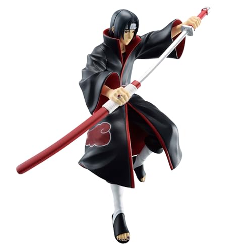 Banpresto Narutop99 - Statuina D'Azione Uchiha Itachi Naruto 16 Cm, Multicolore, Bp89265P