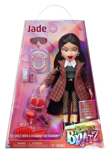 Bratz Alwayz Bratz Fashion Doll - Jade - Con 10 Accessori E Poster - Età 6+