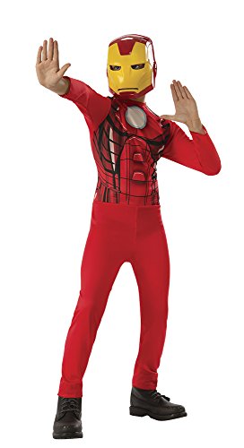 Rubie'S- Costume Iron Man Opp Inf Avengers, Cartoni Animati, Multicolore, M (5-7 Años), 640921-M