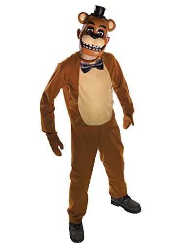 Rubie'S-630098M Five Nights At Freddys Cinque Notti Da Freddy'S Costume Per Bambini Ragazzi, Cartoni Animati, Multicolore, 6-8 Anni, 630098_M