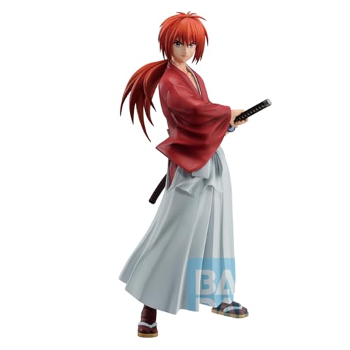 Ichibansho Figure - Rurouni Kenshin - Kenshin Himura, Bandai Spirits Statua Da Collezione