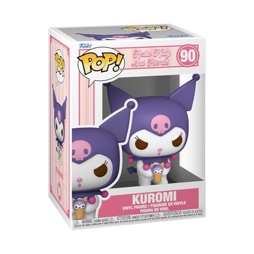 Funko Pop! Sanrio: Hk - Kuromi - Hello Kitty - Figura In Vinile Da Collezione - Idea Regalo - Merchandising Ufficiale - Giocattoli Per Bambini E Adult