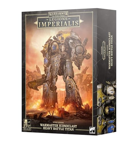 Warhammer Games Workshop Horus Heresy - Legioni Imperalis - Adeptus Titanicus: Warmaster Iconoclast Heavy Battle Titan [Scala Epica]