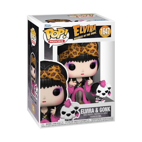 Funko Pop! & Buddy: Elvira Mistress Of The Dark & Gonk - Figura In Vinile Da Collezione - Idea Regalo - Merchandising Ufficiale - Giocattoli Per Bambi