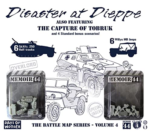 Asmodee 200966 - Gioco In Scatola Days Of Wonder Memoir 44 - Raid Su Dieppe