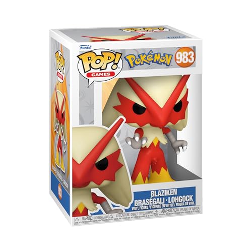 Funko Pop! Games: Pokemon - Blaziken - Figura In Vinile Da Collezione - Idea Regalo - Merchandising Ufficiale - Giocattoli Per Bambini E Adulti - Vide