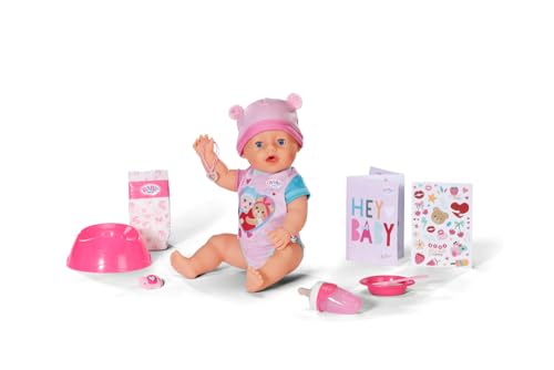 Baby Born Emma, Bambola Con 10 Funzioni E Accessori, Per Bambini A Partire Dai 3 Anni, Senza Pile, Bambola Di 43 Cm, 836392 Zapf Creation