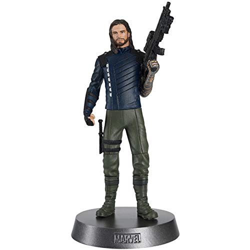 Hero Collector Eaglemoss, Statuetta In Metallo Pesante Marvel Heavyweight Collection, Soldato D'Inverno (Avengers: Infinity War)