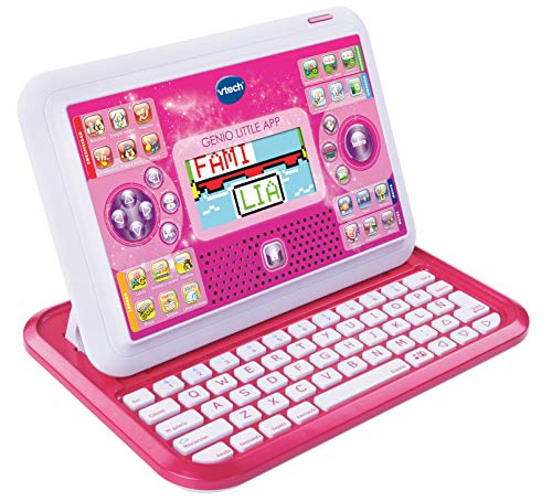 Vtech 3480-155557 - Little Genius App, Tablet Educativo Per Bambini, Colore: Rosa [Lingua Spagnola]