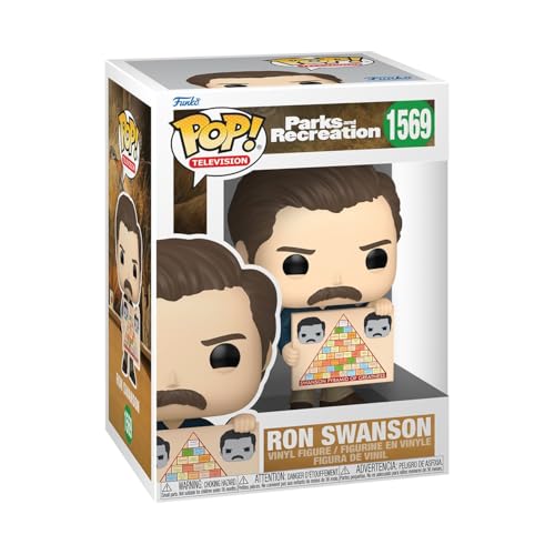 Funko Pop! Tv: P&R 15Th – Ron - Leslie Knope - Parks And Recreation - Figura In Vinile Da Collezione - Idea Regalo - Merchandising Ufficiale - Giocatt