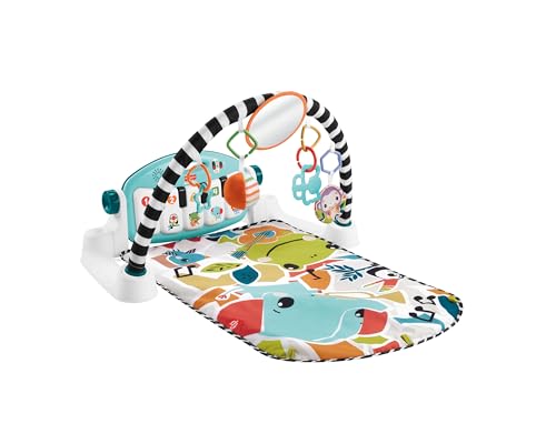 Fisher-Price Glow And Grow Kick E Play Piano Gym, Multicolore, Hwy56