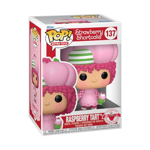 Funko Pop! Retro Toys: Strwb Sc - Raspberry Torte Tart - Strawberry Shortcake - Figura In Vinile Da Collezione - Idea Regalo - Merchandising Ufficiale