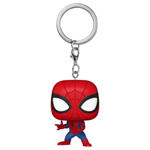 Funko Pop! Keychain: Marvel Nc - Spider-Man - Marvel Comics - Fumetti Marvel - Mini Figura In Vinile Da Collezione Novità Portachiavi - Riempitivi Per