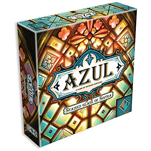 Plan B Games, Azul: Stained Glass Of Sintra, Board Game, Ages 8+, 2 To 4 Players, 30 To 45 Minutes Playing Time