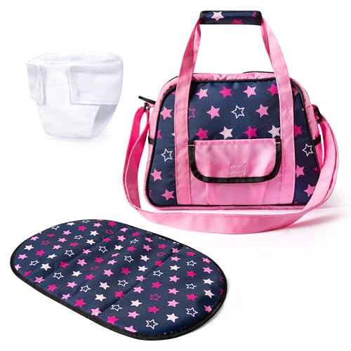 Bayer Design 69016Aa Borsa Fasciatoio Per Bambole, Pannolini, Accessori Per Bambole