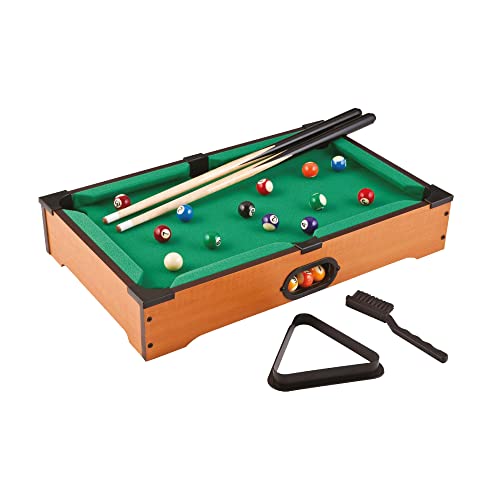 Sport One Sport1 Mini Biliardo Da Tavolo. Tavolo Biliardo Da Appoggio Misure 51X31X10Cm Con 2 Stecche, Palle Numerate E Boccino. Bigliardino Da Casa B