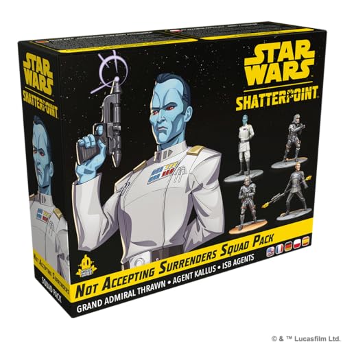 Star Wars: Shatterpoint - Non Accettare Surrenders Squad (Spiel-Zubehör): Zum Spielen Wird Ein Grundspiel Von Star Wars: Shatterpoint Benötig